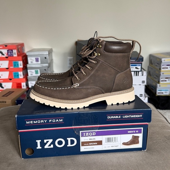 NIB Izod Miles lace-up boot main image 6